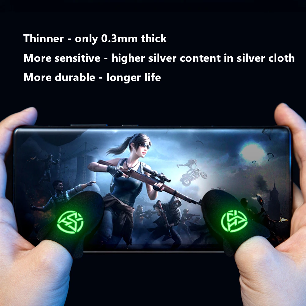 6Pcs Mobile Game Fingertip Glo - Esports Gaming Gloves recension och pris