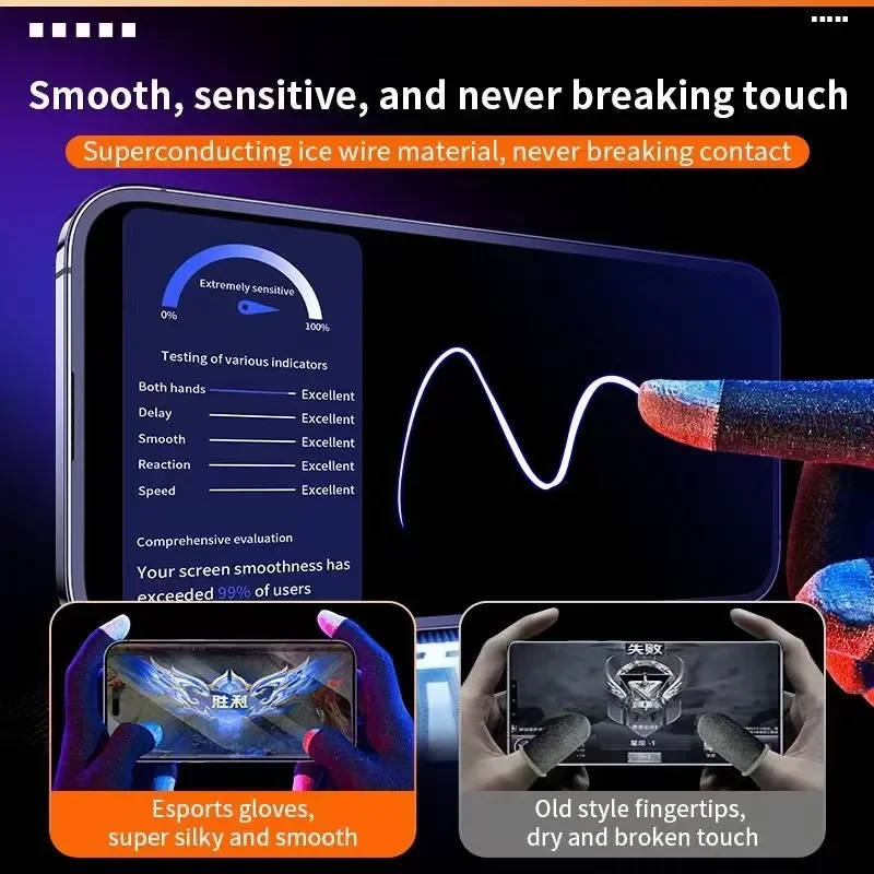 1 Pair NEW E-Sports Mobile PUB - Esports Gaming Gloves recension och pris