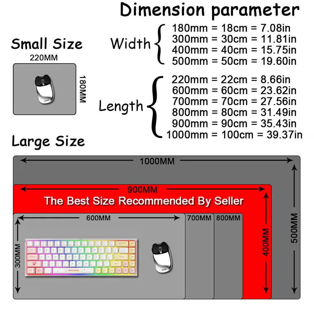 New Design E-Sports Mouse Pad  - Esports Gaming Setup recension och pris