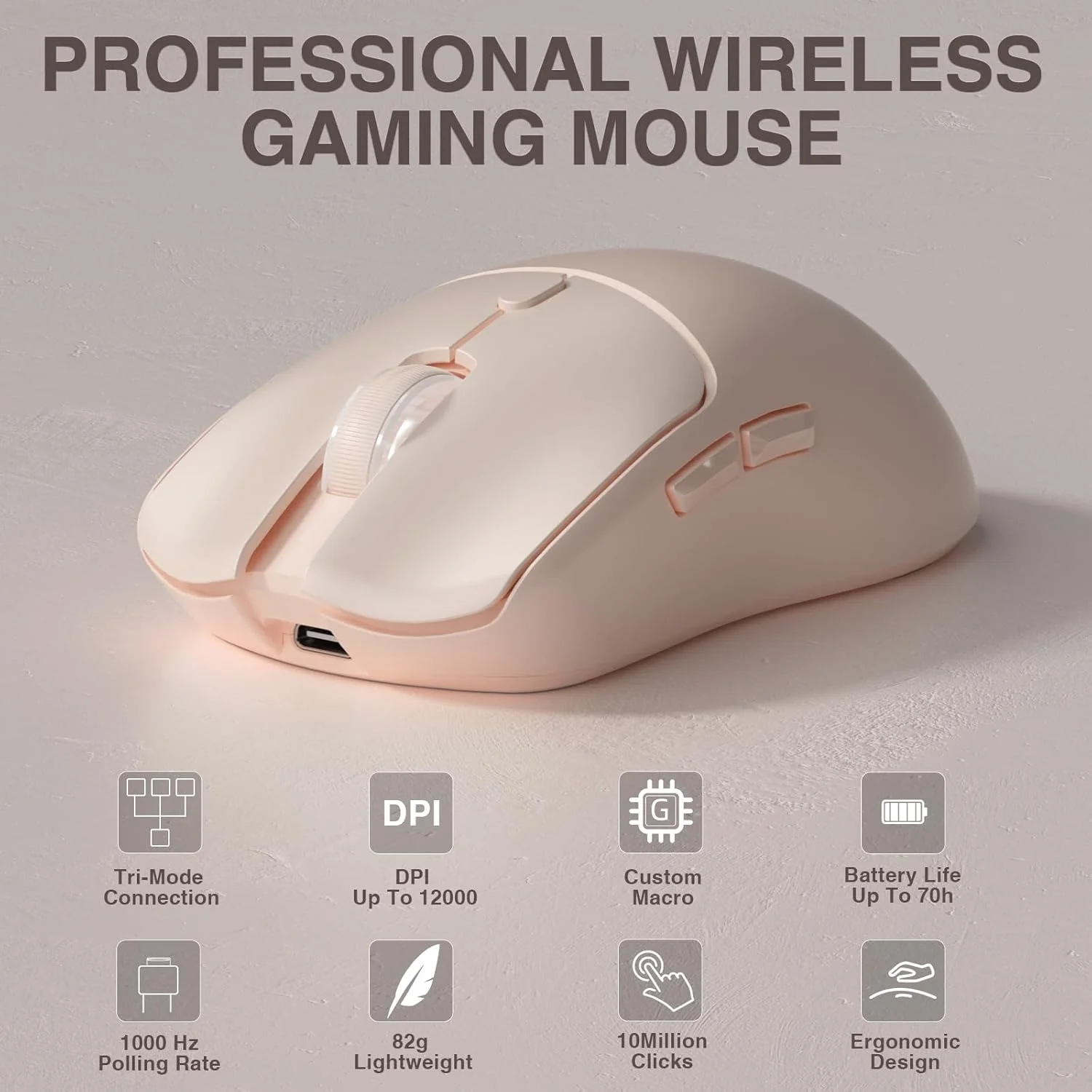AULA SC580X Tri-mode Wireless  - Mouse Gaming Esports recension och pris