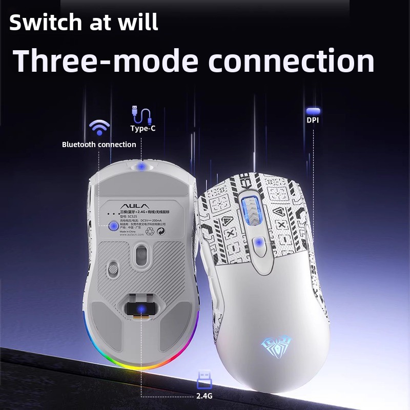 AULA SC525 Wireless Bluetooth  - Esports Gaming Business recension och pris