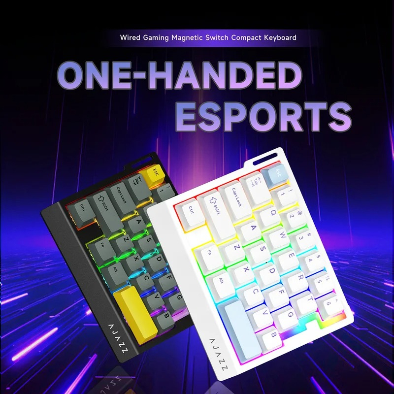 RGB Mini One Handed Mechanical - Esports Gaming Setup recension och pris