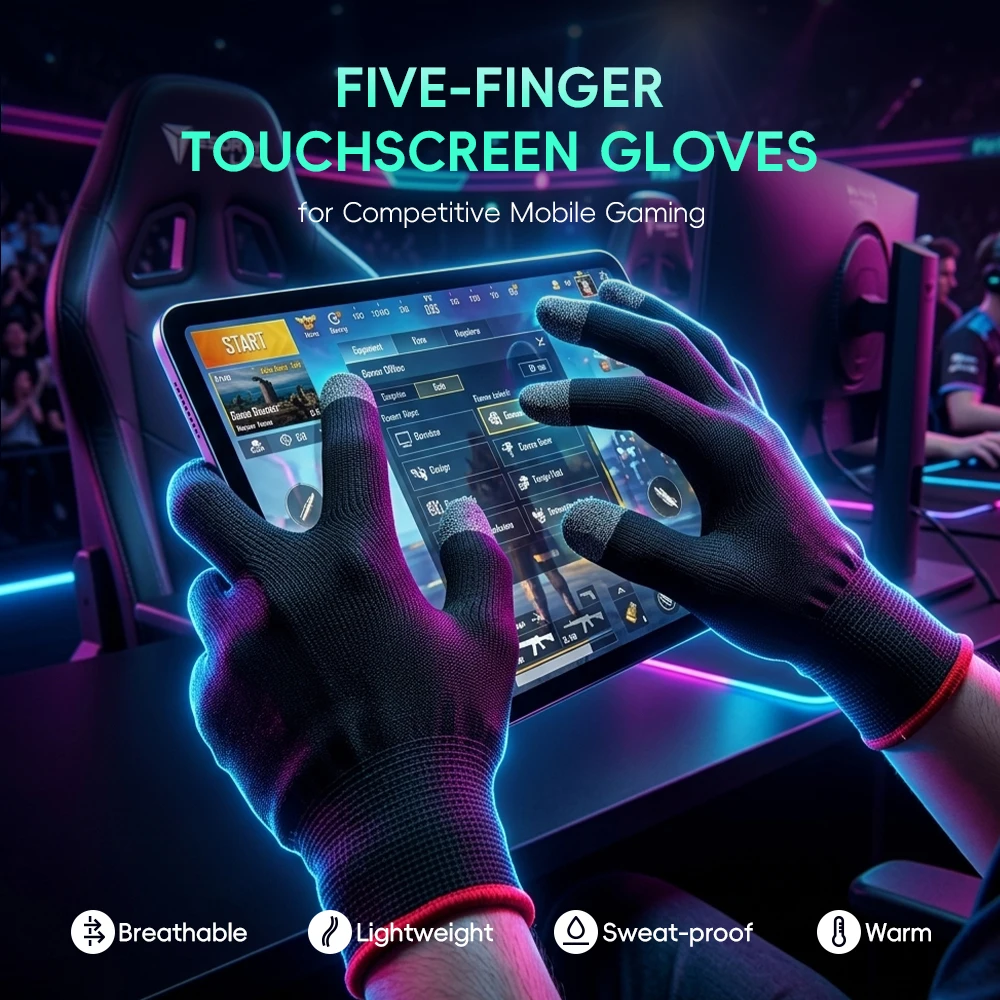 Data Frog Mobile Gaming Gloves - Esports Gaming Gloves recension och pris