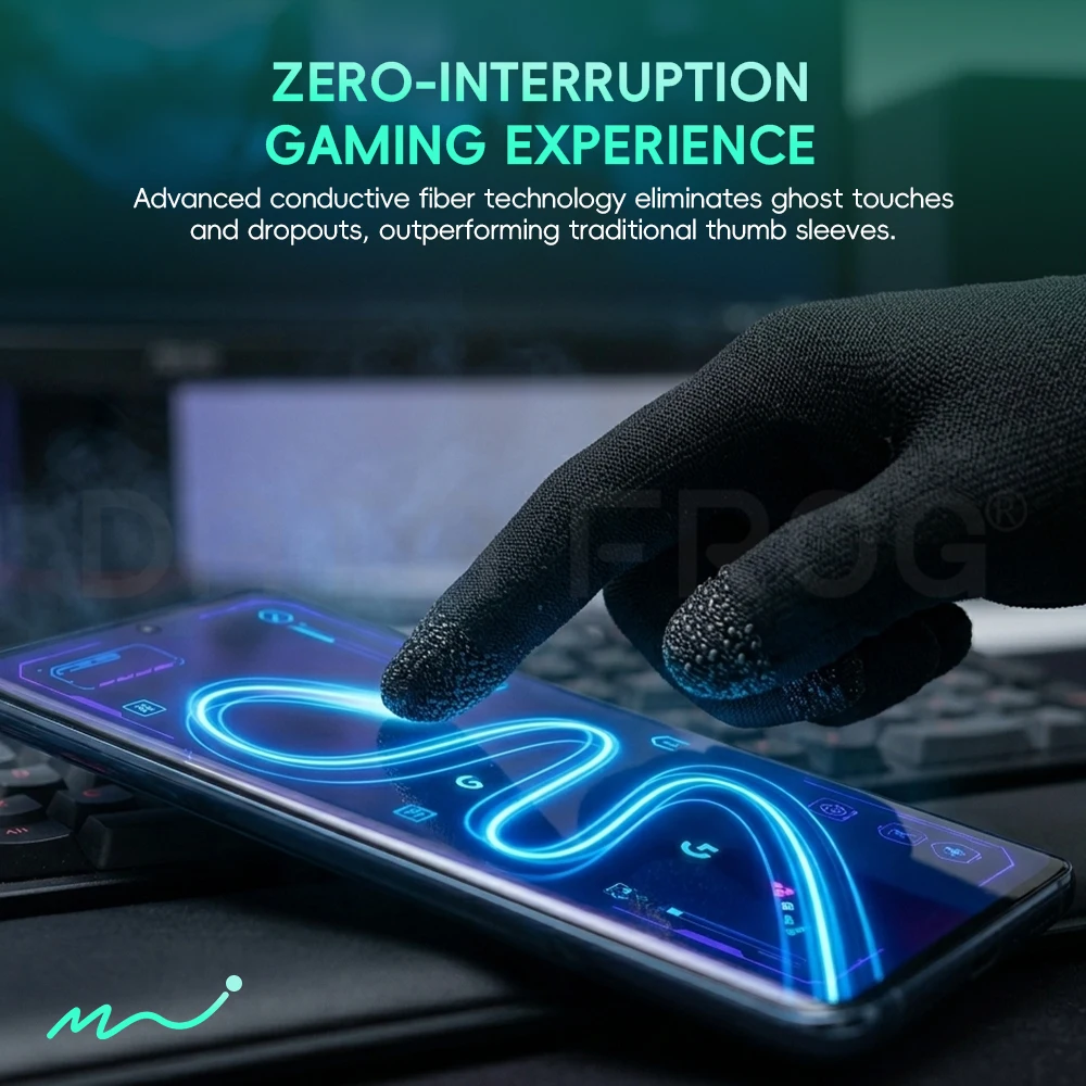 Data Frog Mobile Gaming Gloves - Esports Gaming Gloves recension och pris