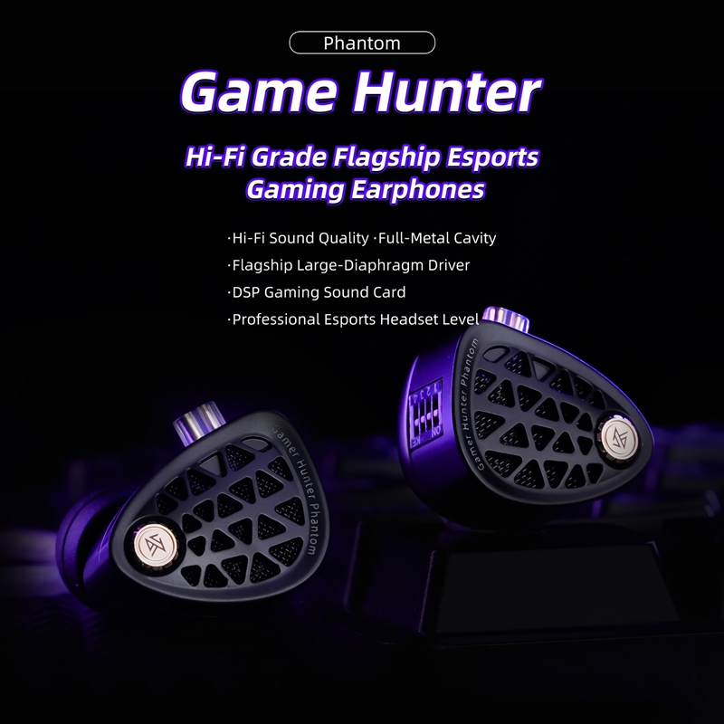 KZ Phantom Hi-Fi Grade Flagshi - Esports Gaming Setup recension och pris