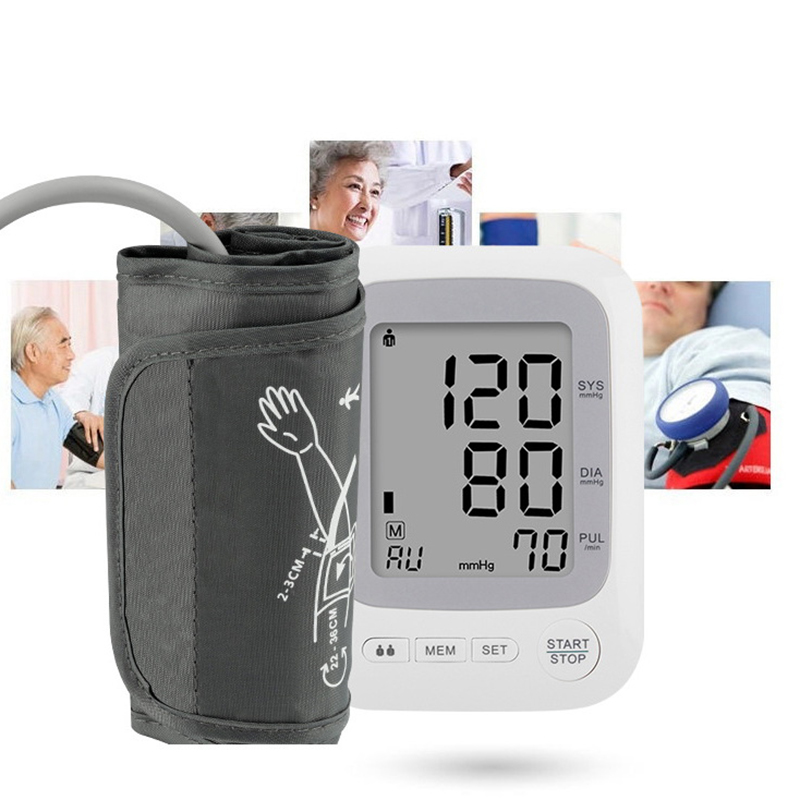 Adult Arm Blood Pressure Cuff  - Dual Monitor Stand recension och pris