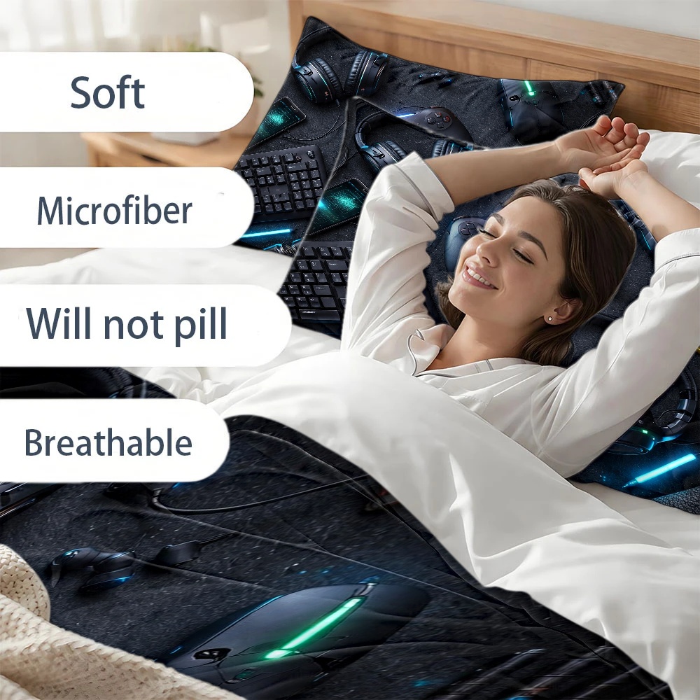 3-Piece E-Sports Style Bed Set - Esports Gaming Bed recension och pris