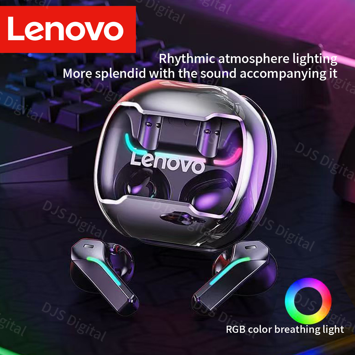 Lenovo TG101 Gaming Headset Bl - Esports Gaming Setup recension och pris