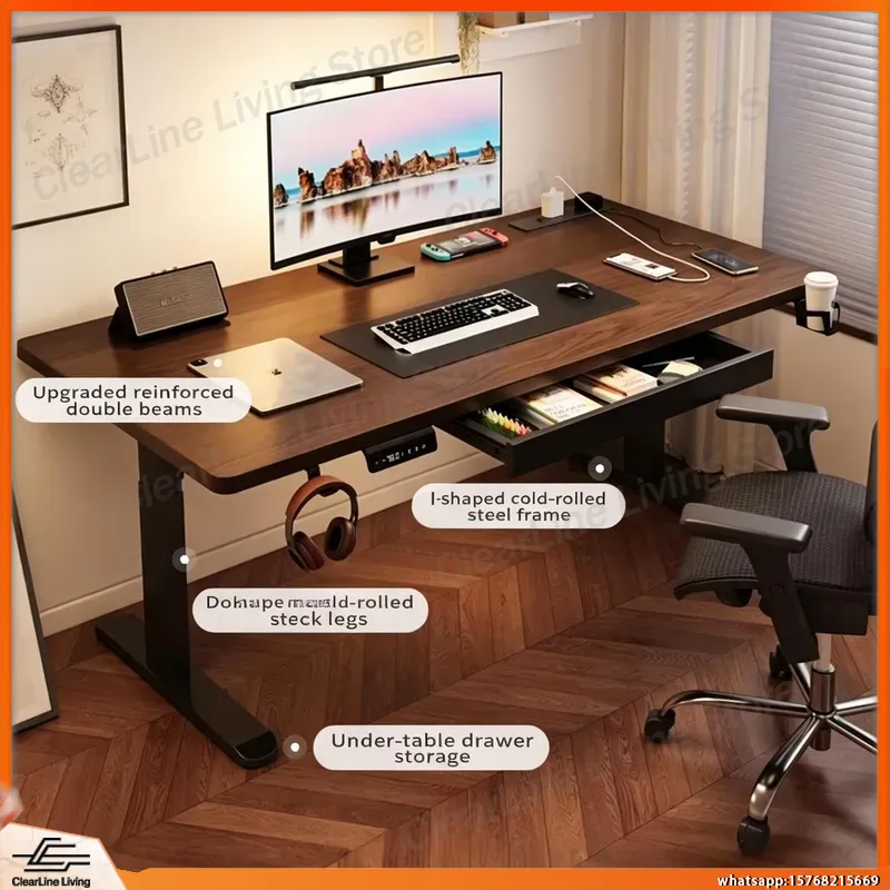 Electric Height Adjustable Gam - Esports Gaming Setup recension och pris