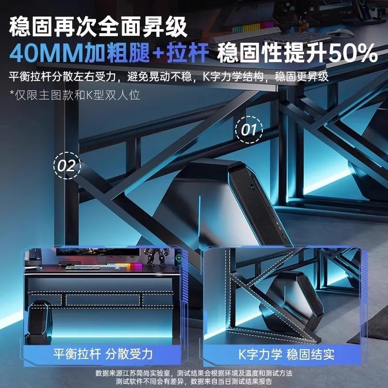 Double E-sports Gaming Desk Lo - Esports Gaming Setup recension och pris